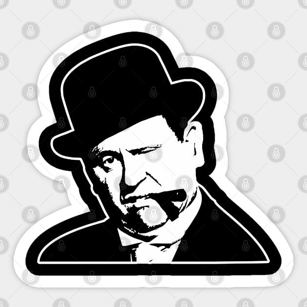 Tribute to the Legendary German Actor: Gert Fröbe Sticker by Boogosh